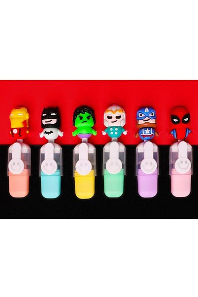 Hediye Vakti Marvel 6 Character Highlighter Set