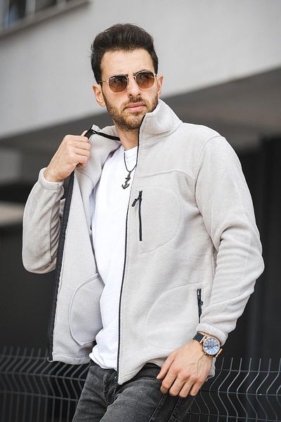 Oksit Freetown Men's Pro - Αντιανεμικό 3 Pocket Outdoor Fleece Jacket