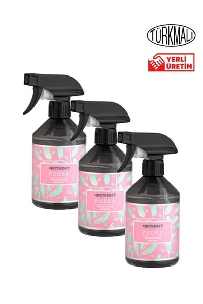 actisoft Pudralı Oda Ve Kumaş Kokusu Pudra 500 ml X 3 Adet