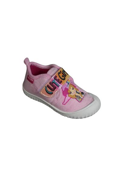 GEZER Yellow Pink Flexible Slippers for Girls - Nursery Kindergarten Home