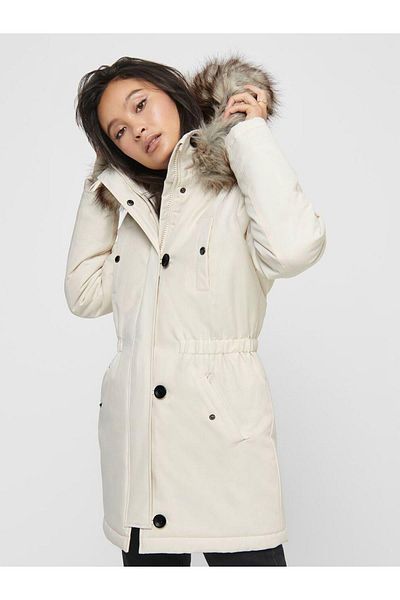 ONLY 1521375515304625 - 4 Pocket Rubber Waist, Kurk Kapson, 4 Button Zippered