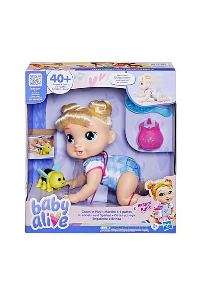 Baby Alive طفلي الزاحف - قطع مريح
