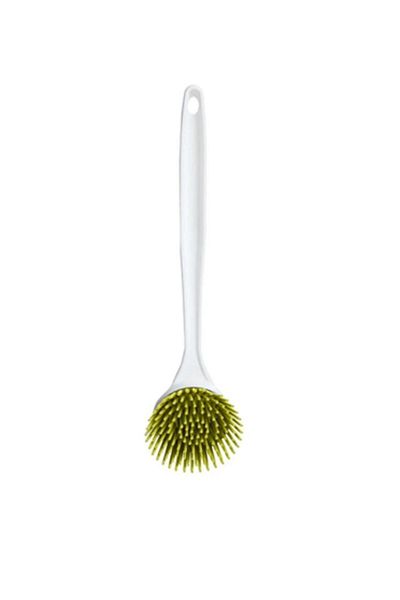 YDGR White Teflon and Ceramic Pan Cleaner Silicone Brush