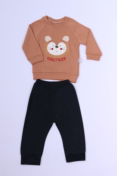 HÇM Boy's Tracksuit Set - Tiger Printed B74
