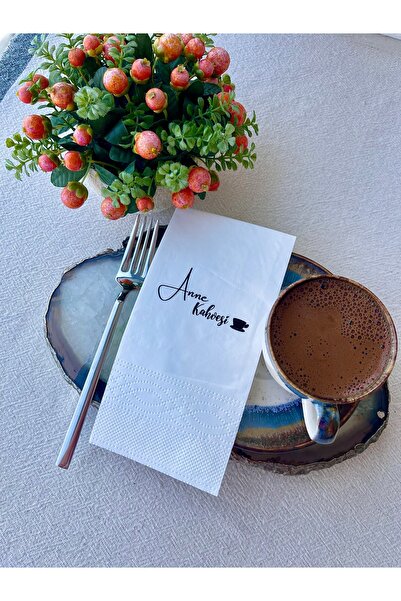 AKDAG TEMİZLİK Anne Kahvesi Baskılı Peçete 20'li