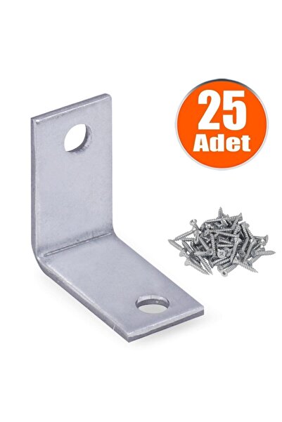 Badem10 Mobilya Eşya Dolap Deprem Sabitleyici Köşebent Bağlantı Aparatı L Dem...