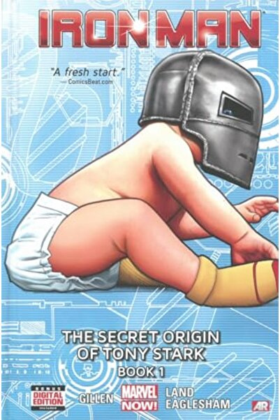 Penguin Random House الرجل الحديدي المجلد 2 الكتاب 1 الأصل السري لتوني ستارك