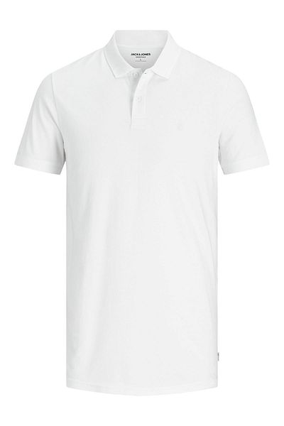 Jack & Jones Jack&Jones 12136516 12191215 Μπλουζάκι με 2 κουμπιά πόλο γιακά με κέντημα