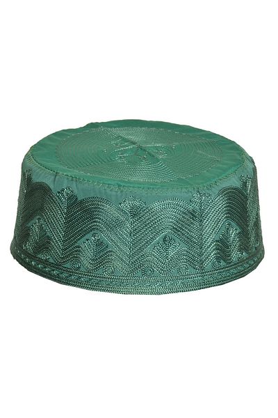 şahinbak Skullcap, Embroidered Skullcap, Foldable Skullcap, Tophead Skullcap, Fres, Switch, Green Skullcap, (T134)