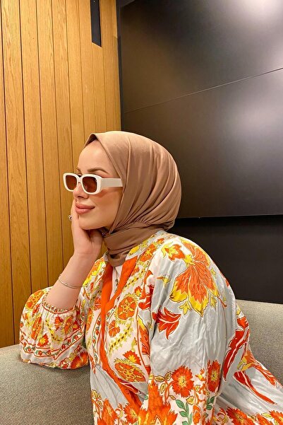 SAYRA Shawl Γυναικείο αμμώδες ύφασμα Snap Λεπτομερές έτοιμο σάλι Syr005