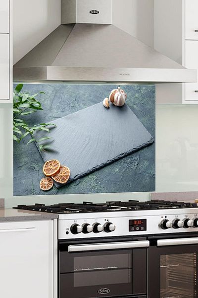 MSticker Autocolant laminat cu model de piatră din spate a aragazului de bucătărie (60x70cm)