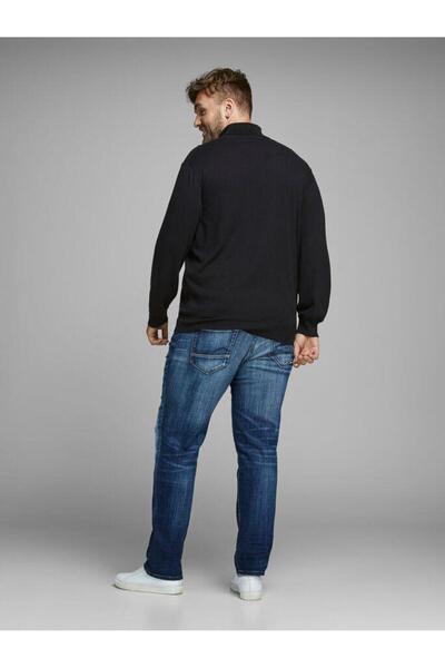 Jack & Jones Πλεκτό πουλόβερ Jack&jones 12163782 100% βαμβακερό λεπτό πλεκτό πουλόβερ με λαιμόκοψη
