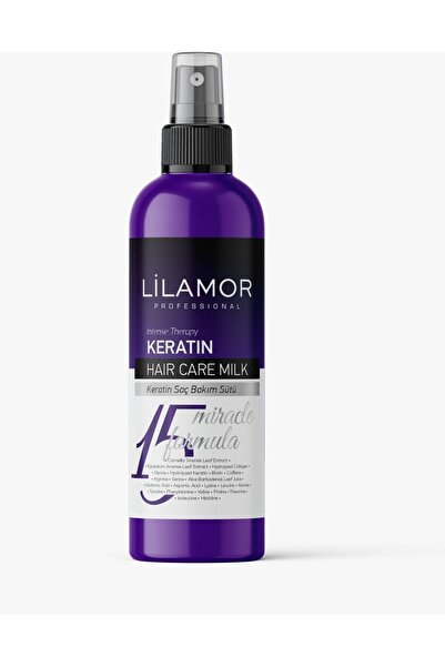 Lilamor Biotin&caffeine Tonik 250ml + Saç Bakım Kompleksi 125ml + Keratin Saç Bakım Sütü 200ml