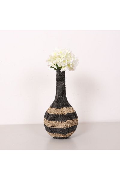 Mylamp Vază Raffia de usturoi - Ghiveci 22x42 cm