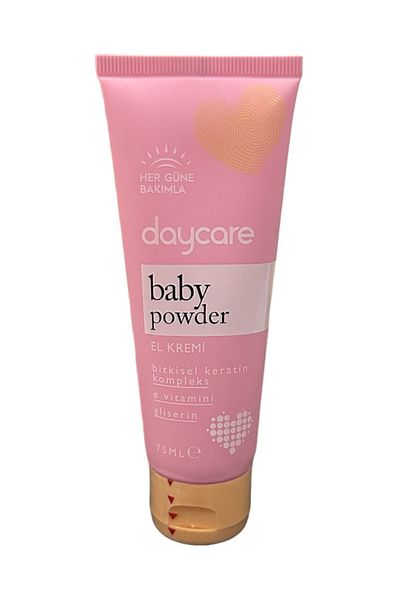 Daycare 75 ml Baby Hand Cream - Powder Scented, Glycerin and Vitamin E