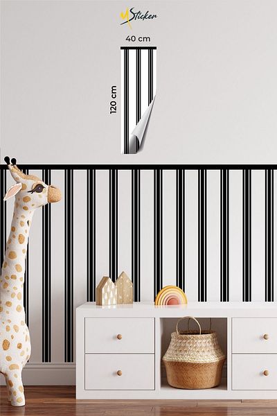 MSticker Folie decorativă de perete Folie de tapet cu model autoadeziv