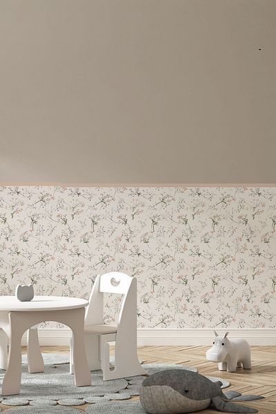 MSticker Folie decorativă pentru acoperire pe jumătate de perete Folie pentru acoperire pentru cameră pentru copii