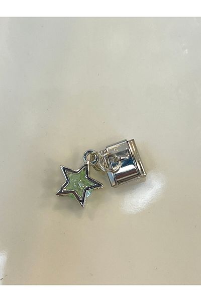 ilvesa shop 1 Piece Nomi Star Italian Charm - Geometric Patterned