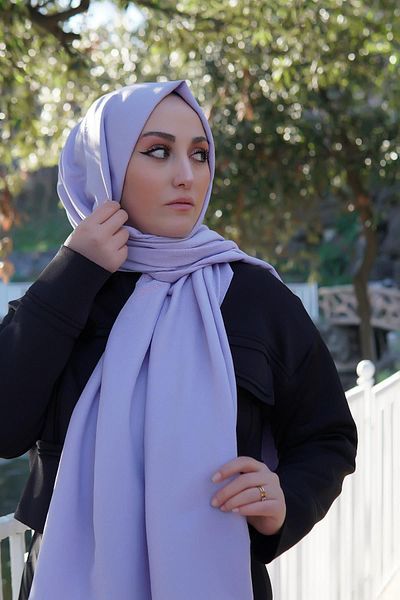 SAYRA Lilac Women's Shawl Jazz Shawl - Syr001