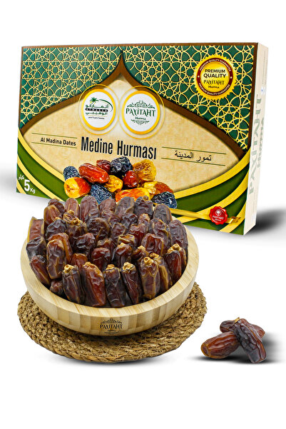 payitaht hurma Mebrum Lüks Medine Hurma 5kg -yeni Mahsül- Ince Kabuklu Besley...