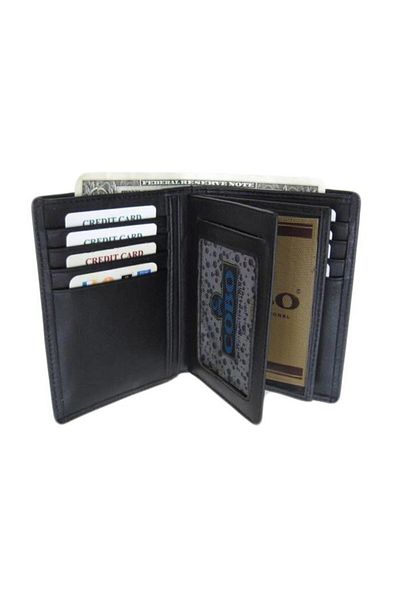Zenga Original Leather Men's Wallet 102-1 Black