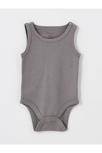 LC Waikiki Lcw Baby - Cream Colored Crew Neck Body for Baby Boy Set of 2