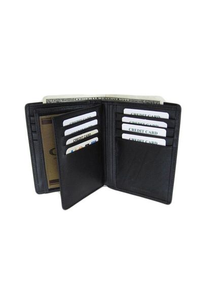 Zenga Original Leather Men's Wallet 102-1 Black