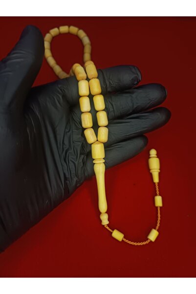 Mos Tespih High-end Orange Wood - Natural Rosary, Master Work System