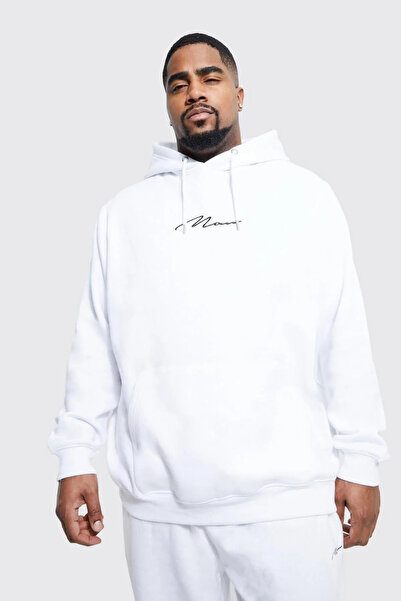 KAWEAR Man Printed Oversize Hooded Sweatshirt - Oversize, 3 Thread