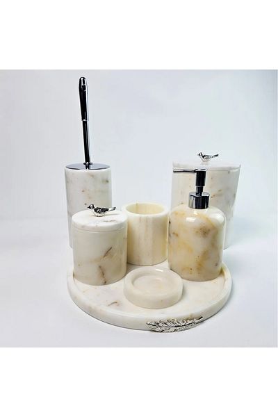 ege gross 7-Piece Marble Bathroom Set - No Comments yet