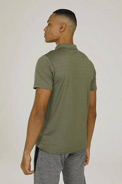 lumberjack Μπλουζάκι 3m M-ct461 Sherman 3fx Polo Collar με 2 κουμπιά Gogus γραπτό και κεντημένο μπλουζάκι