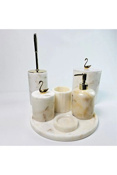 ege gross 7-Piece Marble Bathroom Set - No Comments yet