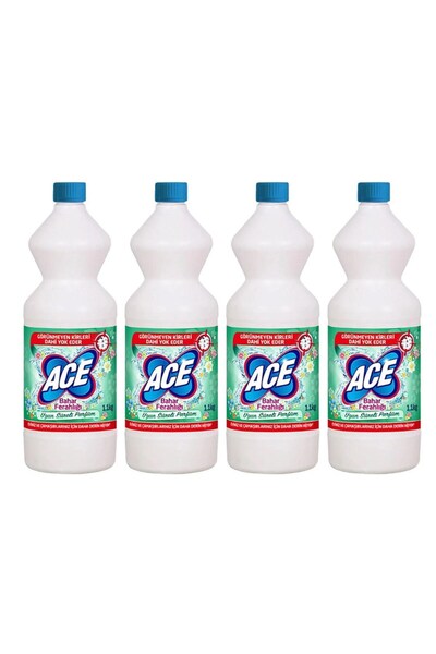 ACE Bahar Çamaşır Suyu 1000 ml x 4 Adet