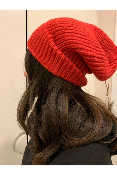 byebruketenci Luxury Red Wool Beret - New Year