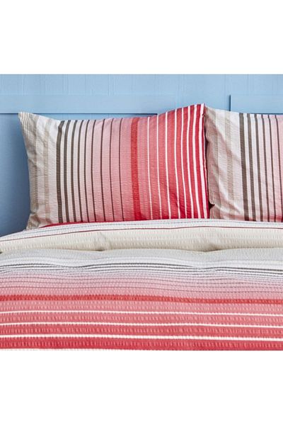 Nautica Home Комплект двоен завивка Olympus Stripe - червен