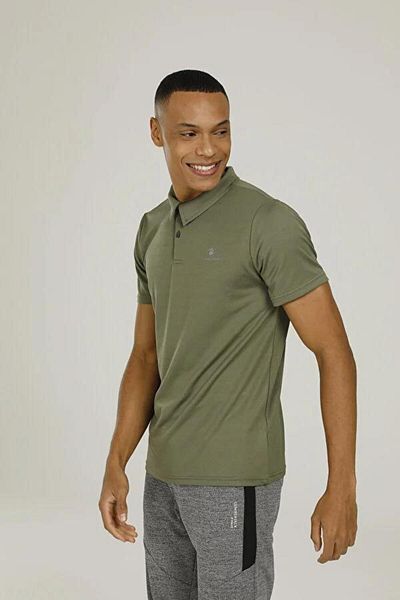 lumberjack Μπλουζάκι 3m M-ct461 Sherman 3fx Polo Collar με 2 κουμπιά Gogus γραπτό και κεντημένο μπλουζάκι