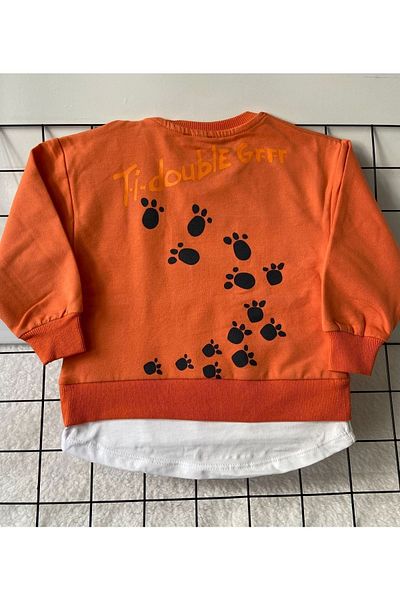 tunays shopping Tiger Printed Top and Bottom Men's Tracksuit Set