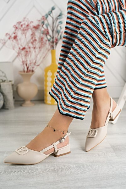 SUİNS SHOES Suins Della Pantofi cu toc mic pentru femei Pantofi cu cataramă în V