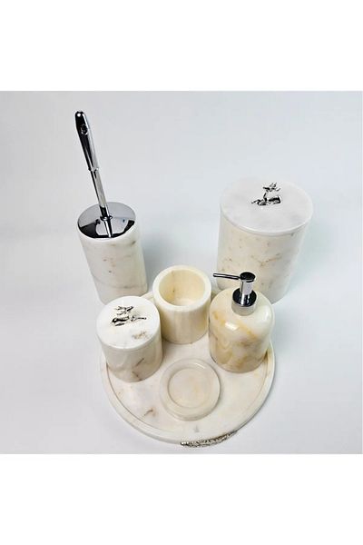 ege gross 7-Piece Marble Bathroom Set - No Comments yet