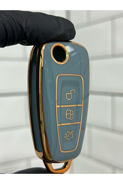 BARKAS ELEKTRONİK Gray Focus Mondeo Transit Connect - C-Max Galaxy Nano Key Case