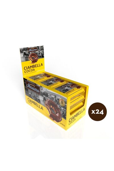 Maestro Massimo مايسترو ماسيمو شوكولاتة دونات كيك 24 قطعة * 45 جرام