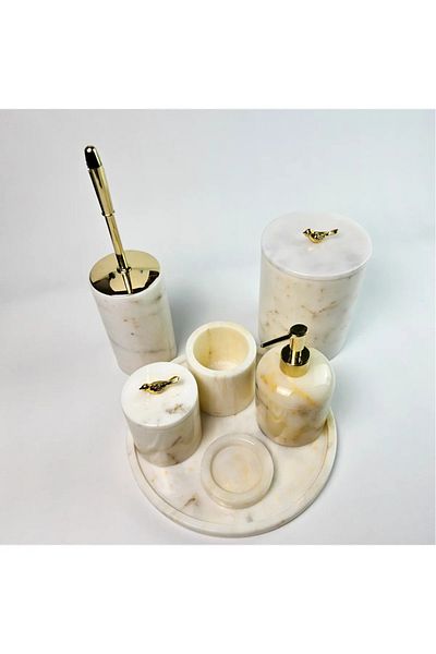 ege gross 7-Piece Marble Bathroom Set - No Comments yet