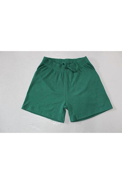 Org Marka Store FLEUR WAIST ELASTIC SUS LACE WITH POUCH TRIL TRIL COMBED COTTON SHORTS