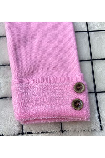 tunays shopping Unisex Thick Winter Elastic Waist Knitwear Trousers with Towel Inside