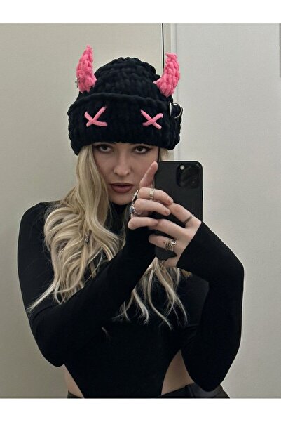 AidaAstrid Kar Maskesi Şapka Puffy Bere Kayak&snowboard