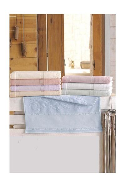 Fiesta Πετσέτες 50 X 90 Etam's Bordered Velvet Jacquard 12 Pack - Asorti