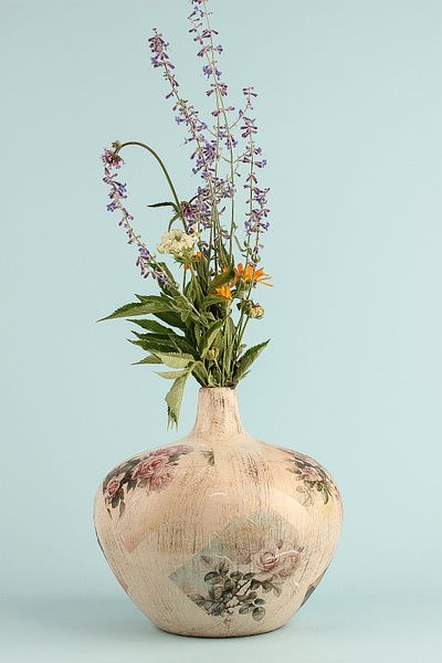 Hmydesign Ceramic Patterned Handmade Vase - Regarder