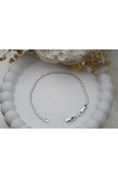 PARLA JEWELLRY سوار فولاذي فضي من Waterway