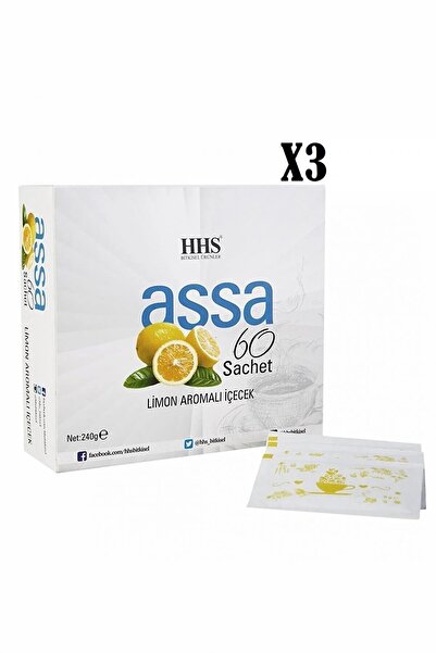 HHS SAĞLIK ÜRÜNLERİ Hhs Assa 60 Sachet Karışık Bitkisel Çay X3 ADET