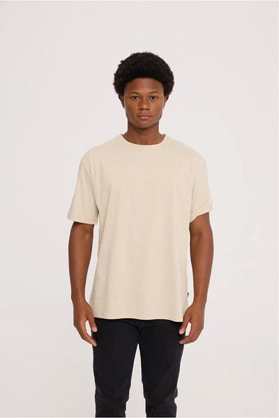 The Crow Crew Neck Plain Stone Men's T-shirt Tc9010